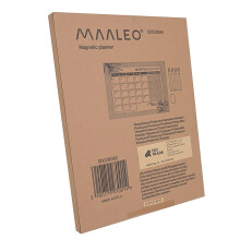 Magnetic Dry-Erase Fridge Planner 30 x 40 cm with Markers, Eraser, Floral