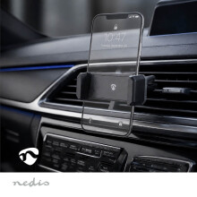 Air Vent Car Phone Mount for Smartphones Up to 7 Inch, 360 Adjustable, Black