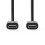 USB-C to USB-C Charging Cable 2.00 m, USB 2.0, 480 Mbps, 60 W, Black 1
