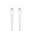 USB-C to USB-C Charging Cable 1.00 m, USB 2.0, 480 Mbps, 60 W, White 2