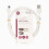 USB-A to USB-C Charging Cable 2.00 m, USB 2.0, 480 Mbps, 15 W, White 3