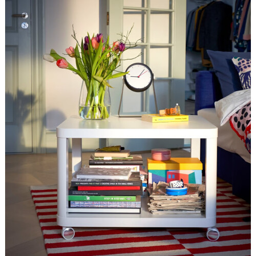 ZRIZAURA TINGBY Side Table on Castors 50x50cm 1