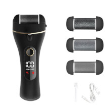 Digital Display Electric Foot Grinder, Rechargeable Dead Skin and Callus Remover, Automatic Foot Scrubber A