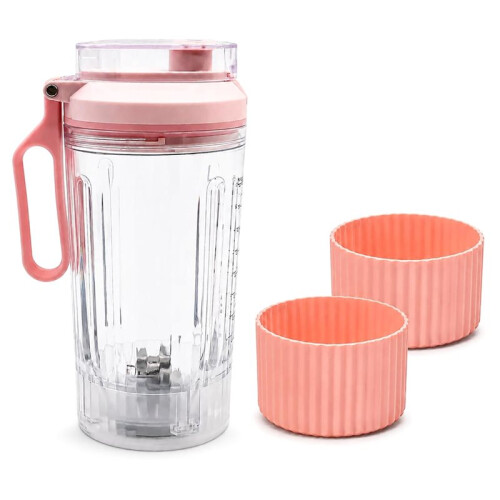 For  Blast Max Blender BC251 Replacement Container and Lid 22oz Replacement Cup with Leak Proof Lid and Boots