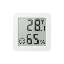Wireless Temperature and Humidity Monitor High-Precision Indoor Device for Home Integration