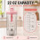 For  Blast Max Blender BC251 Replacement Container and Lid 22oz Replacement Cup with Leak Proof Lid and Boots 2