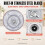 For  Blast Max Blender BC251 Replacement Container and Lid 22oz Replacement Cup with Leak Proof Lid and Boots 7