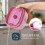 Reusable Dehumidifier 1000ml - 2 Refill Tabs Pink 7
