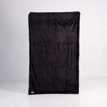 Furlush Splash Blanket Medium Black Waterproof Stain Proof Luxury Throw