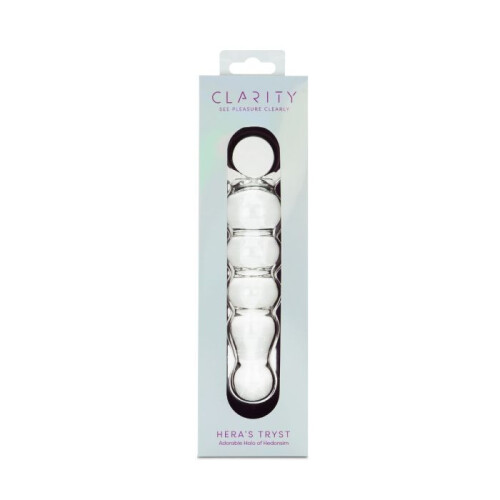 Clarity Glass Dildo - Hera's Tryst - Glass Sex Toy for Adults