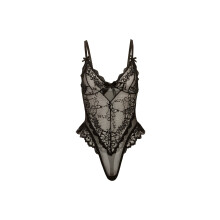 Oh La La Cheri Valentine Women's Lingerie Teddy Small Black - Sexy Underwear for Women