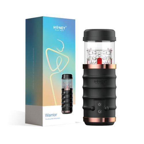 Honey Play Box Warrior Auto - Automatic Thrusting Male Masturbator - Textured Stroker 2