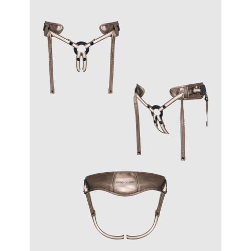 Strap On Me Silicone Strap On Dildo Or Harness 1