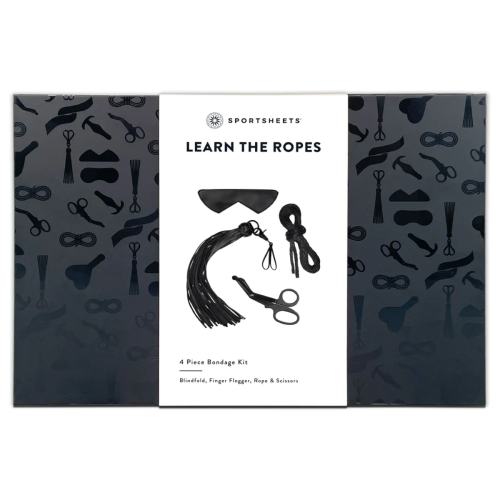 Sportsheets Learn the Ropes Shibari Starter Kit Bondage Accessory