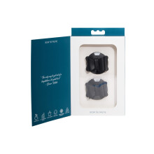 Sportsheets Sincerely Bow Tie Faux Leather Nipple Pasties