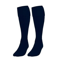 (M (UK 3-6), Navy) Plain Football Socks