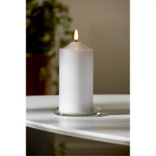 LED BLOCK LIGHT FLAME / 17 cm / Baterie / Časovač