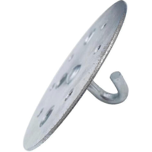 Heavy Duty Ceiling Hook 90mm Round Base Plate for Chandelier Installation, 2-Pack 1