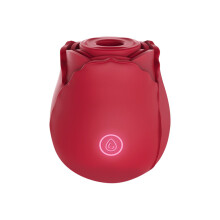Rose Shaped Mini Handheld Massager For Women With 10 Adjustable Modes Portable Personal Body Care Massage Tool For Muscle And Tension