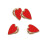 4 spille da collo a forma di cuore per San Valentino (rosse) 4