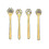 4-Piece Kitchen Utensil Set with Scoops for Cooking & Serving - Durable Tableware Accessories 1
