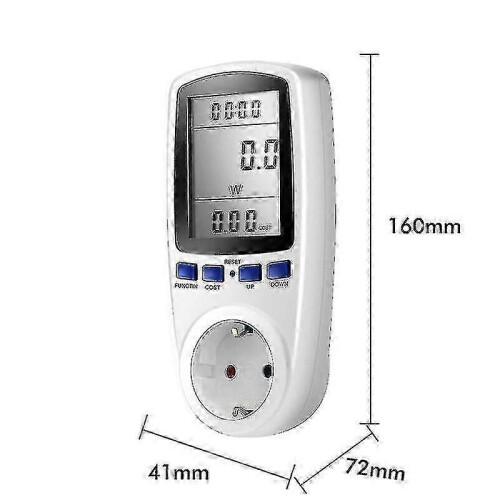 220v Ac Eu Digital Lcd Power Meter Wattmeter Socket Wattage Kwh Energy Meter 2