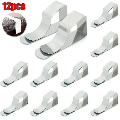 Stainless Steel Table Clip Kitchen Adjustable Tablecloth Holder Clamp 1
