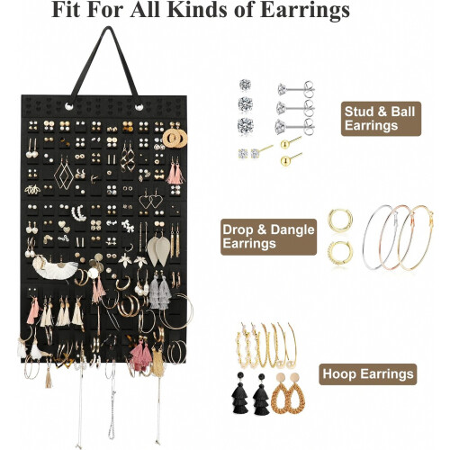 Hanging Earrings Organizer & Holder, Wall Mount Earring Holder 2