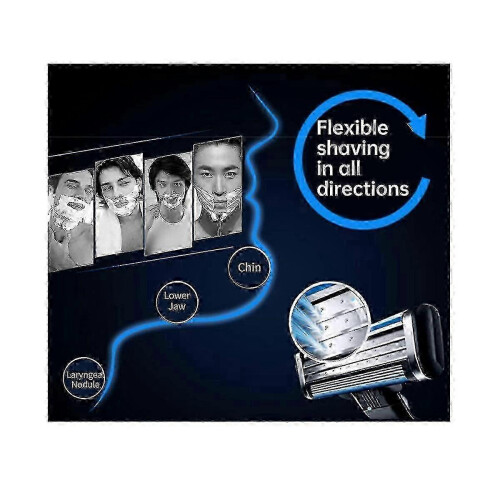 24Pcs Manual Razor Blades Replacement Refills For Men Hand Shaver 1