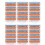 24Pcs Men Manual Razor Replacement Blade Refills Orange New Version Multi Layer Blade Cartridges For Daily Beard Shaving 1