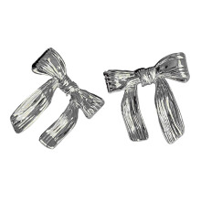 Elegante Ohrstecker und Hängeohrringe in Schleifenform für Damen – mehrfarbiges, zartes Knotendesign – perfekt für Alltag, Hochzeite