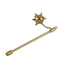 Einzigartige Ohrhänger in Form eines Meteorhammers aus Chirurgenstahl für Damen – modischer Ohrschmuck im Punk-Stil, vielseitig einse