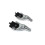 Chrome Silver Razor Head Connector DIY Shaving Handle Holder 3 Layer Beard Blades Adapter Manual Shaving Accessory 4