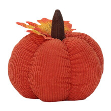 Gestrickte Kürbisse für die Herbstdeko, kleine künstliche Kürbisse für Thanksgiving