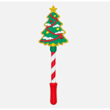 PLA Tap to Pay Wand, Card Holder Slot, Christmas Themed Contactless Payment Gadget (Christmas Tree)