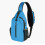 Sac à dos bandoulière bleu 1