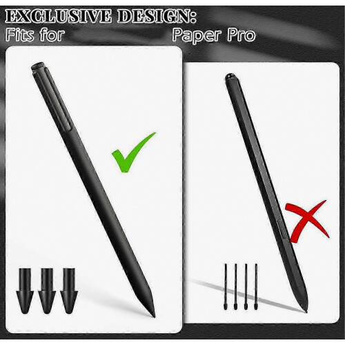 12-Pack Replacement Nibs for Remarkable Paper Pro Pen, -Carbon-Filled Tips for Precise Writing & Sk 2