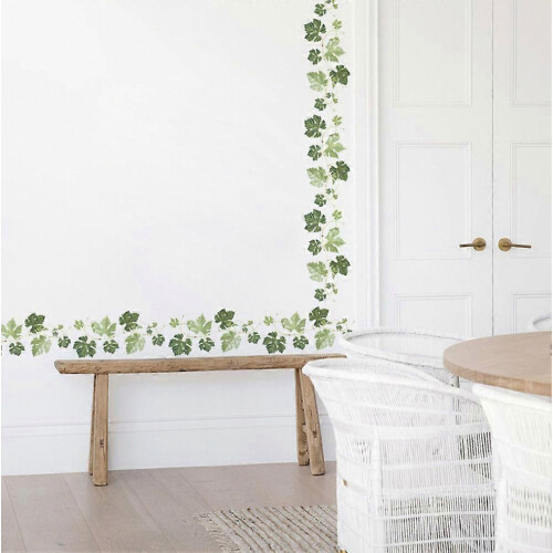 Green Plant Wall Sticker - Easy Apply For Tile Or Wall - For Bathroom 2
