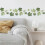 Green Plant Wall Sticker - Easy Apply For Tile Or Wall - For Bathroom 5