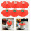 6pcs Silicone Mug Cover Christmas Tree Snowman Leakproof Reusable Cup Lids 5