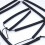 Hoogspringtrainingsmateriaal, elastische springstang, springtouw van schuim, hoogspringtouw 5
