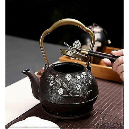 Teapot Lid Clip, Cast Iron Insulated Teapot Lid Fork 1