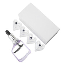 Hartvormige handmatige zuignap massagecups set, draagbaar accessoire voor huidmassage, multifunctioneel hulpmiddel voor persoonlijke h