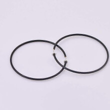 Pendientes de aro de resorte para mujer sin perforación, con clip, estilo gótico punk, joyería de moda sin perforación.