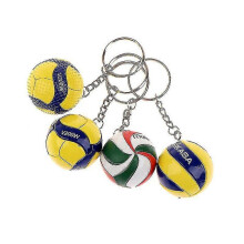 Volleybal sleutelhangers, relatiegeschenken, volleybal sleutelhangers, strandbal sleutelhangers - DF