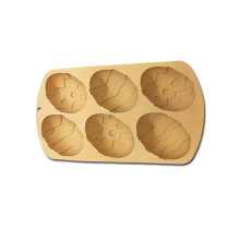 Bakvormen met paasthema voor taarten, chocolade en eieren, flexibele siliconen mallen