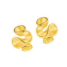 Flower Shape Stud Earrings For Women Multi Color Copper Tone Decorative Piercing Ear Jewelry Easy Maintenance Everyday Casual Wear Tre