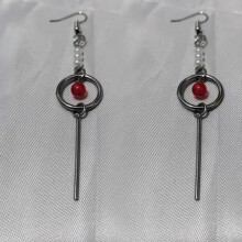 Contemporary Long Vertical Line Pendant Dangle Drop Ear Hook Earrings For Women Personalized Piercing Ear Jewelry Minimalist Stylish D