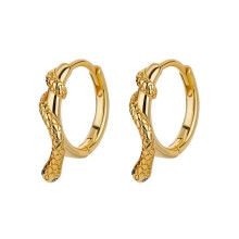 Eye Catching Statement Geometric Hoop Earrings For Women Gold Tone Piercing Ear Jewelry Elegant For Date Night Wedding Party Daily Wea