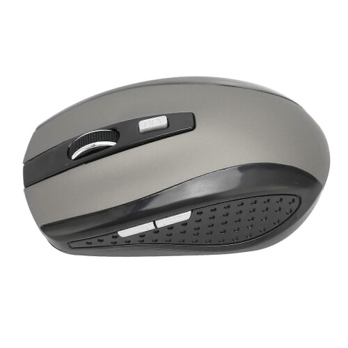Mini Wireless Mouse 2.4GHz 3 Levels DPI Adjustable Wide Compatibility Mini Matte Texture Computer AccessoriesSilver Gray 2